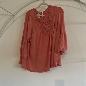 Pink long sleeve juniors